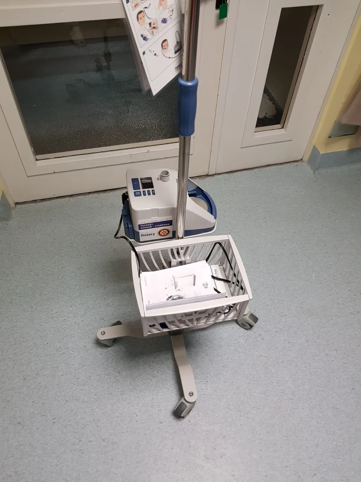Urządzenie do tlenoterapii dla szpitala im. Strusia w Poznaniu