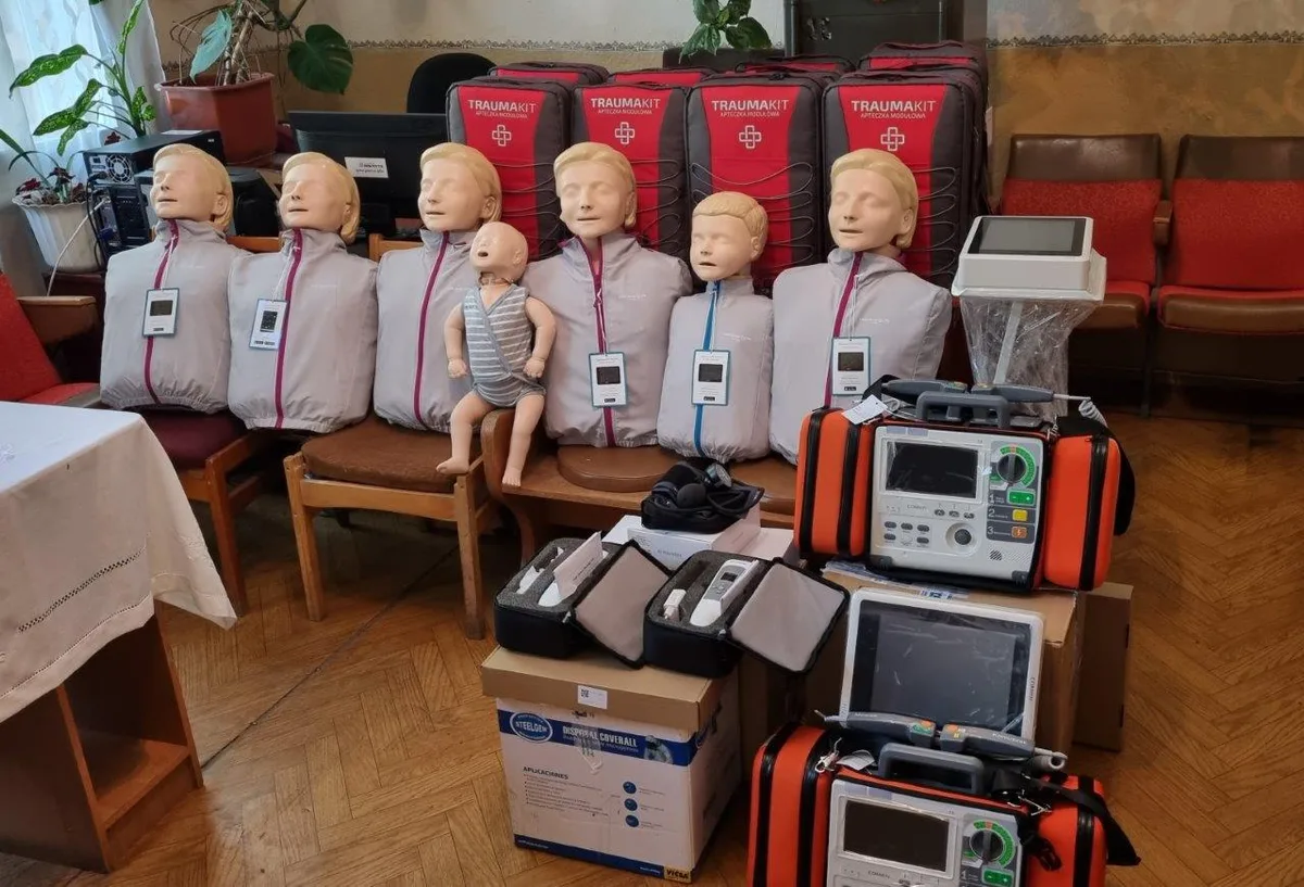 Rotary Club Poznań - Sprzęt medyczny dla Pogotowia Ratunkowego w Kołomyi