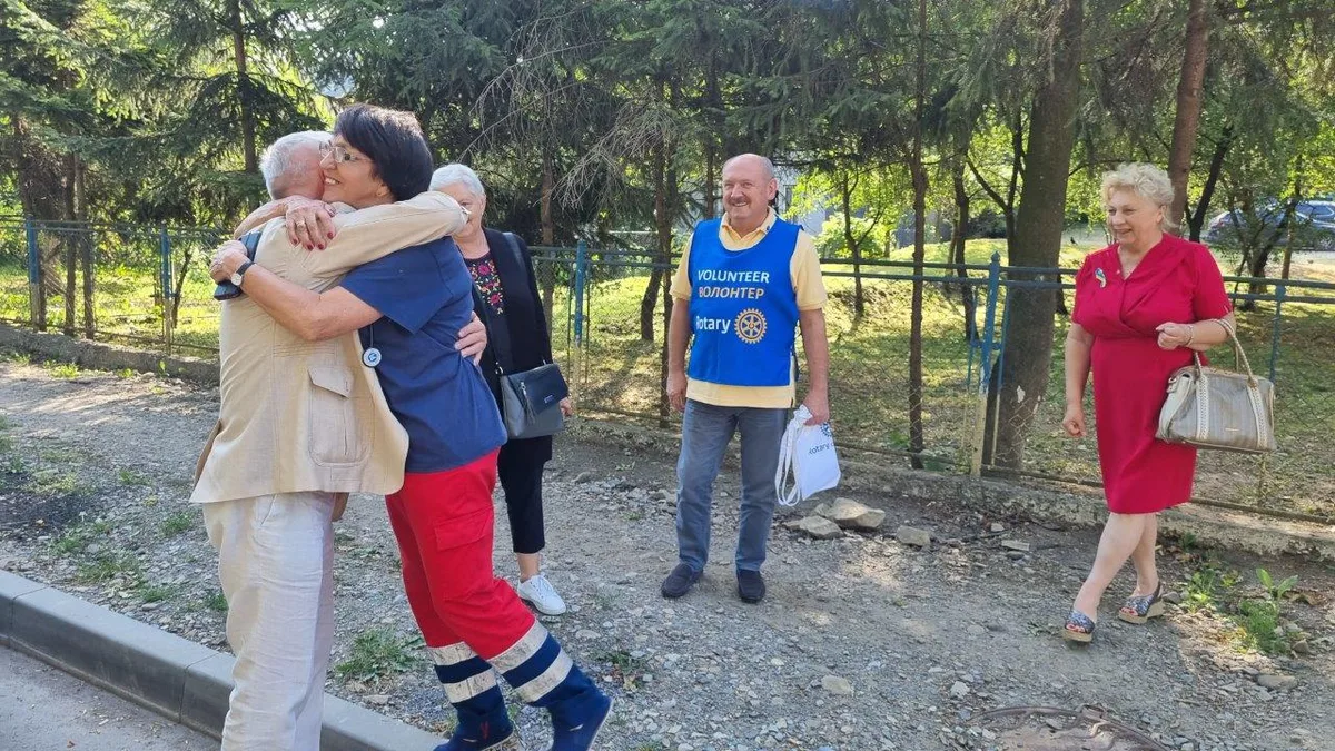 Rotary Club Poznań - Sprzęt medyczny dla Pogotowia Ratunkowego w Kołomyi